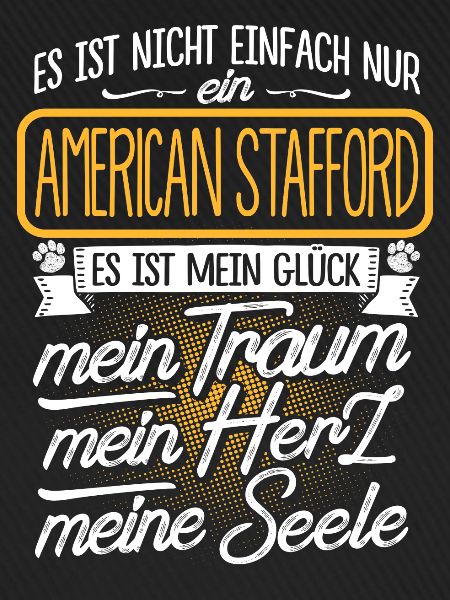 AMERICAN-STAFFORD -Traum