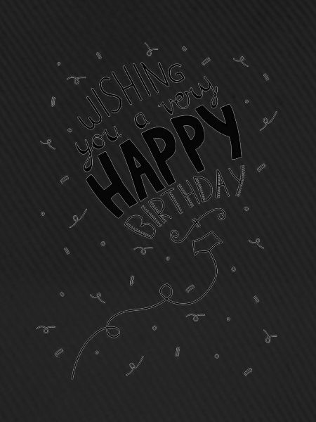 Glücklicher Bday