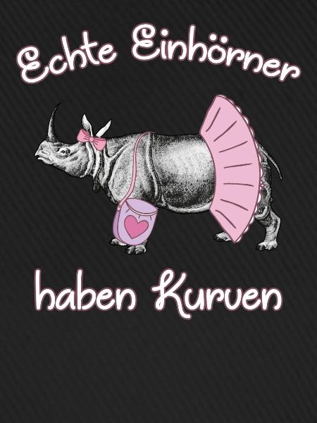 Einhörner mit Kurven