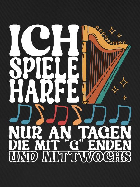 Harfe Harfenspieler