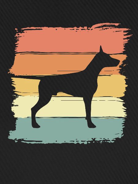 Dobermann retro
