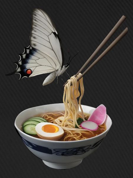 Schmetterling Ramen