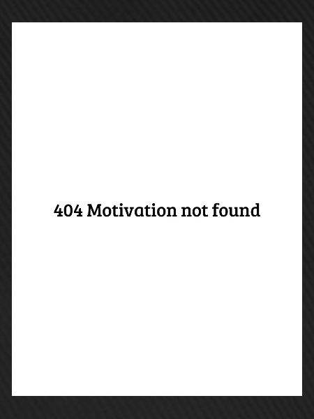 404 Motivation not found