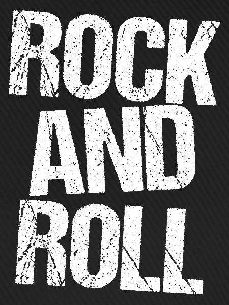 Rock'n'Roll Bold Typografie