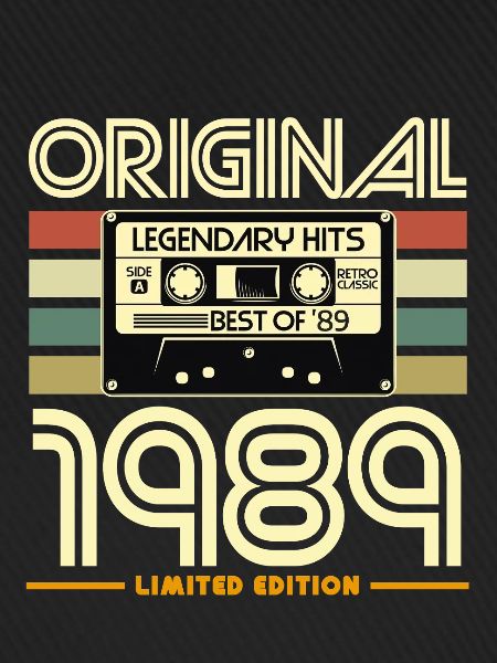 Original-Kassetten-Nostalgie von 1989