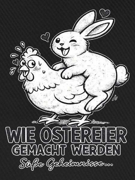 Osterhase und Hühnchen Duo