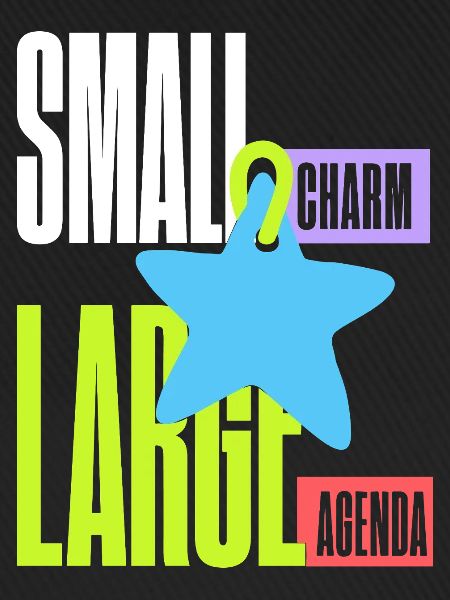 Sternanhänger – Small Charm Large Agenda