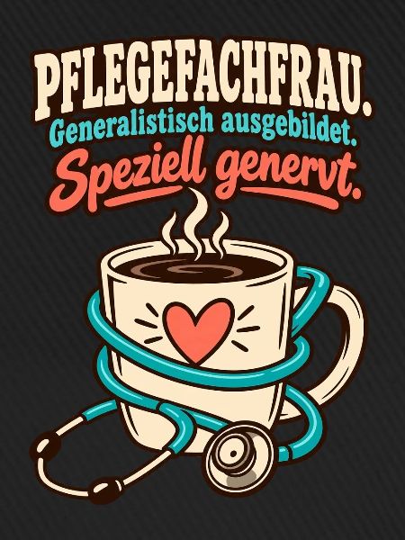 Pflegefachfrau speziell genervt