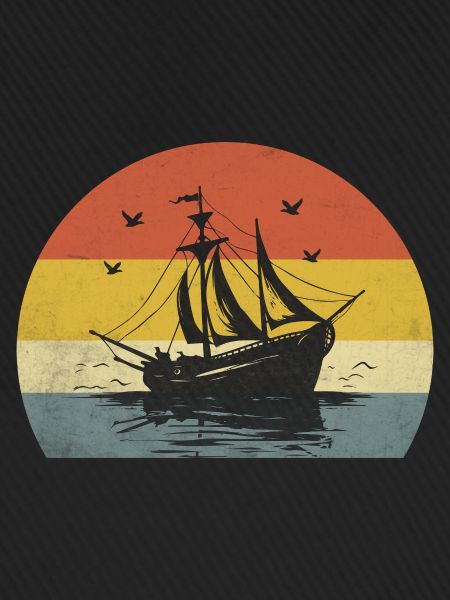 Retro Bootfahren Paddelboot