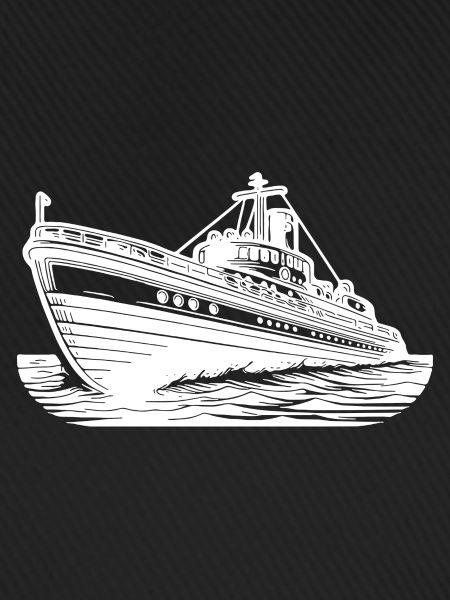 Schnittiges Hochseeschiff Kutter Schlepper