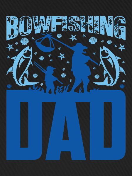 Bogenfischer Bogenfischen Bogenangeln Vater Papa