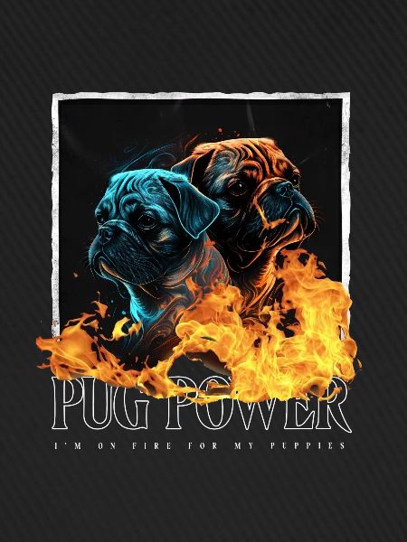 Mops Portrait