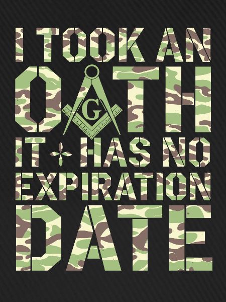 Mason Masonic Camo Freemason