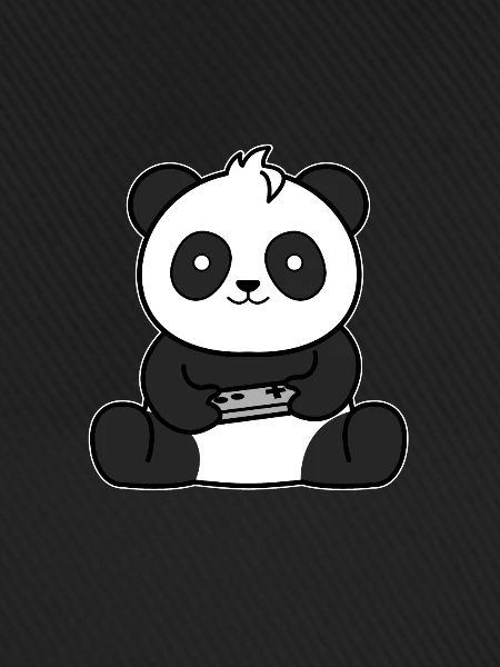 Cute PANDA GAMER revised