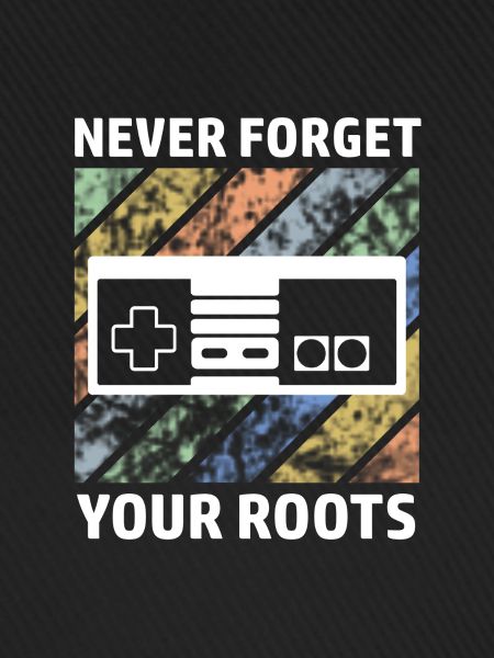 Gamer Controller Retrogamer Spruch