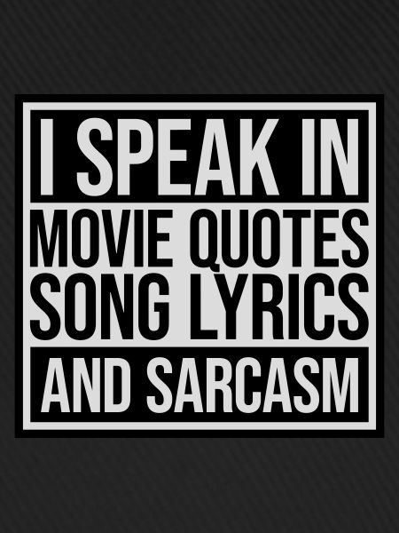 speak lyrics and sarcasm