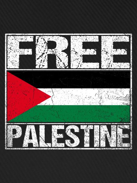 Free Palestine Flagge