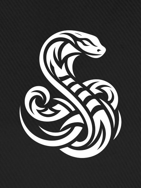 Giftiges Schlangen Tattoo