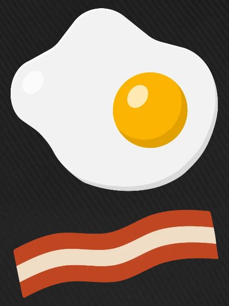 Minimal Bacon & Egg