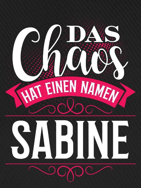 SABINE - chaos