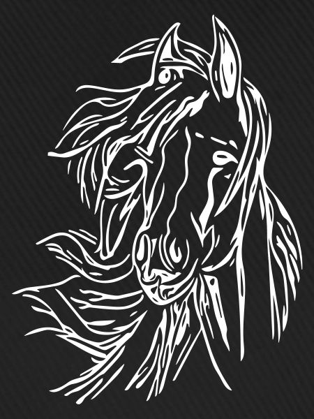 Pferd - Kopf Vector
