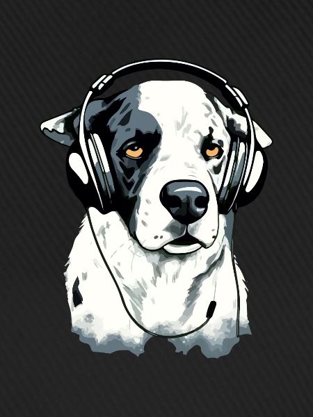 Rexo, der audiophile Hund