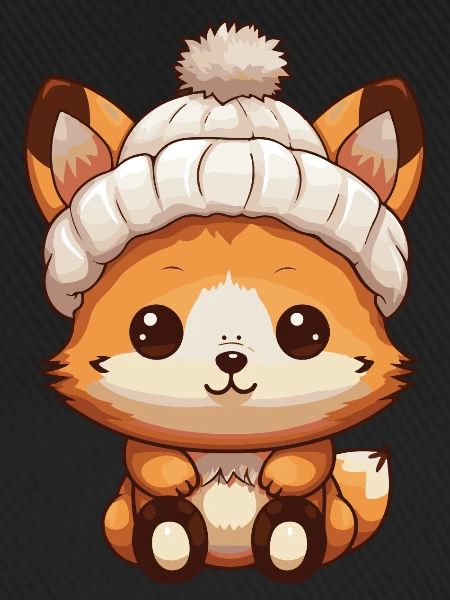 Fuchs Winter Comic