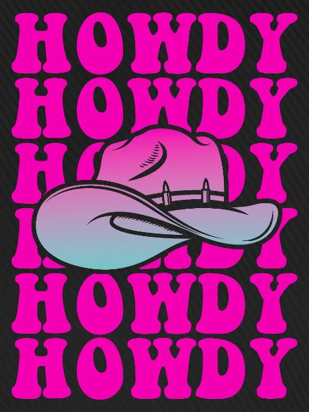Howdy Pop Hat Farbverlauf