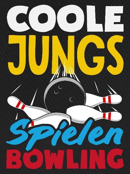 Coole Jungs Spielen Bowling