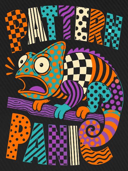 Pattern Panic Chamäleon