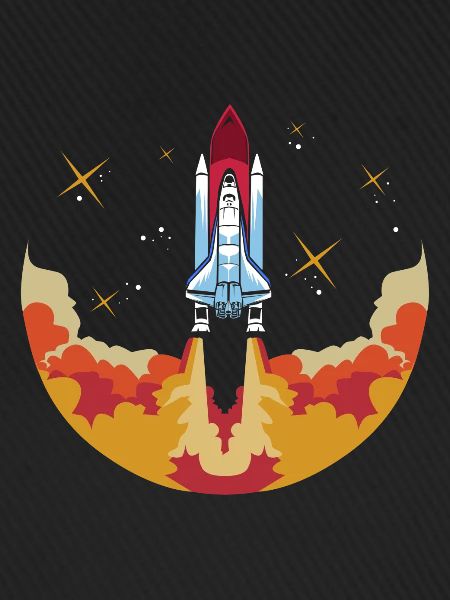 Space shuttle launch Astronaut