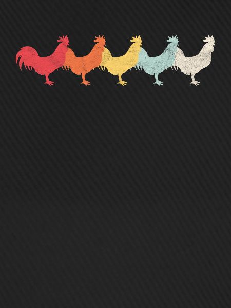 Huhn Hühner Retro
