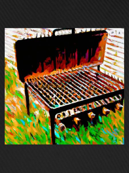 Grill der 50er Jahre