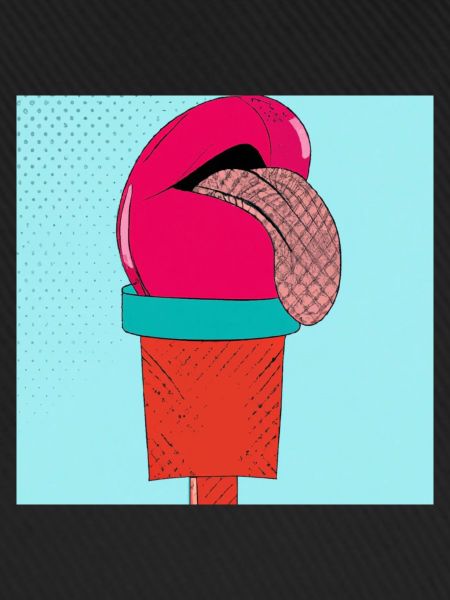 Die Eis-Zunge