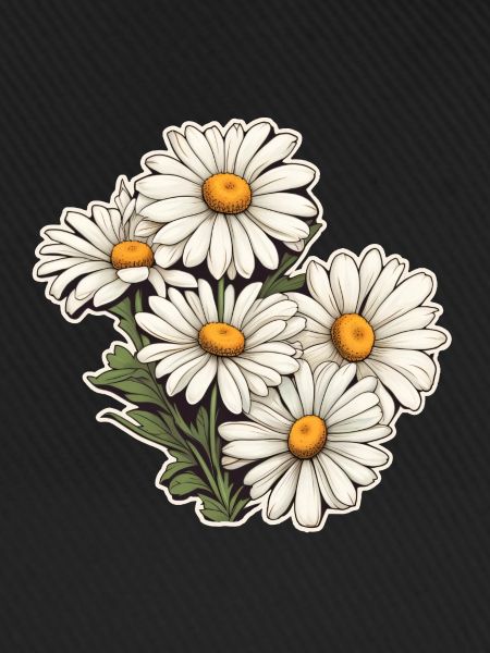 Gänseblümchen 5 Blüten