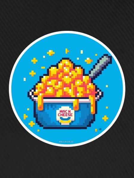 Mac n Cheese Pixelkunst