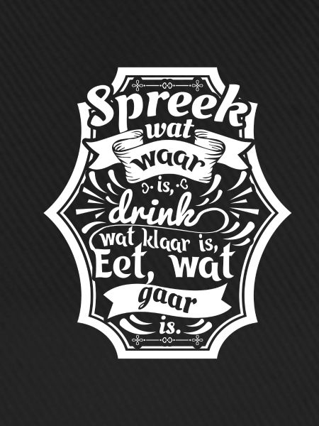 Plattdeutsch Spruch