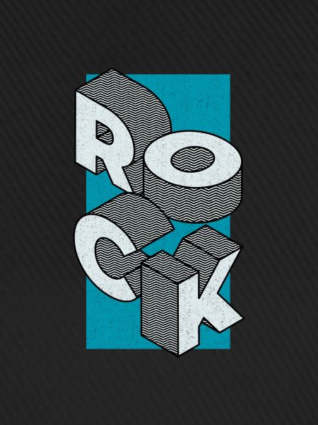 Rock türkis