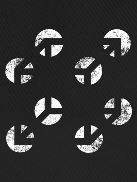 würfel illusions tshirt