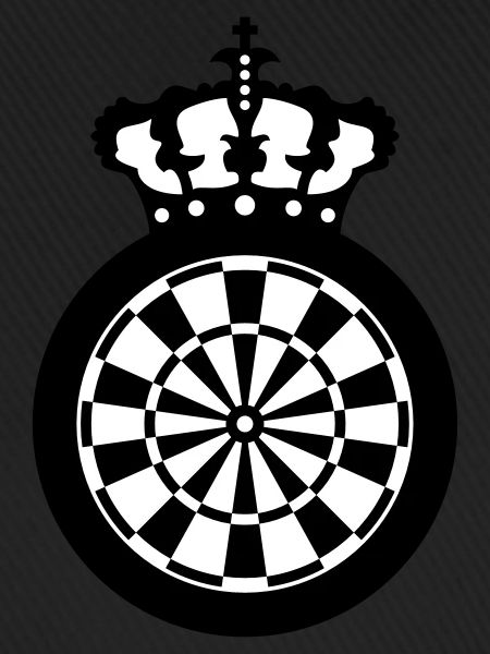 Dart Scheibe Krone