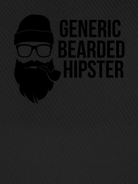 Generischer Bart Hipster - Bart Bärte
