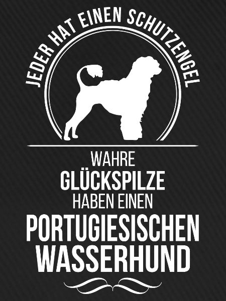 PORTUGIESISCHER WASSERHUND Schutzengel Wilsigns