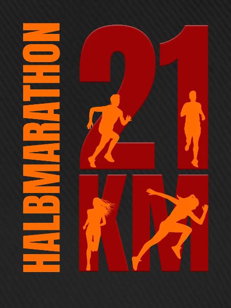 21 KM - Halbmarathon