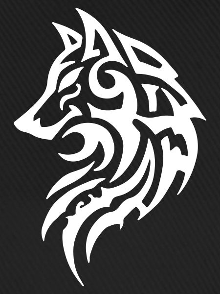 Wolf Tribal Tattoo