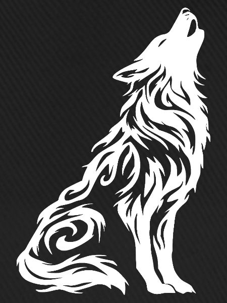 Wolf Tribal Tattoo