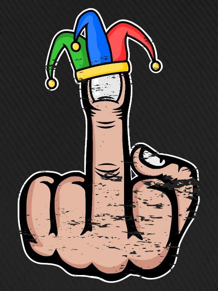 Mittelfinger Stingerfinger Karneval