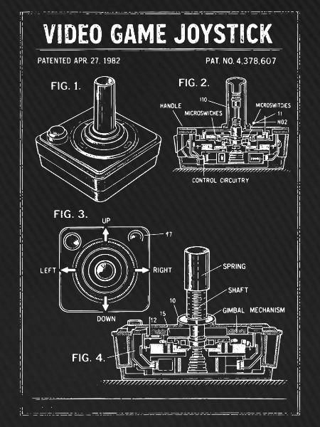 Retro-Joystick-Bauplan