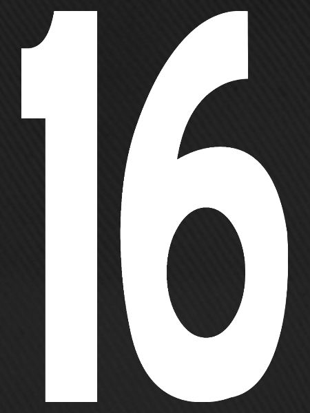 16 Sechzehn