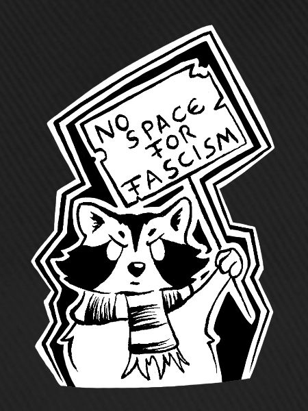 Trashpanda against Fascism