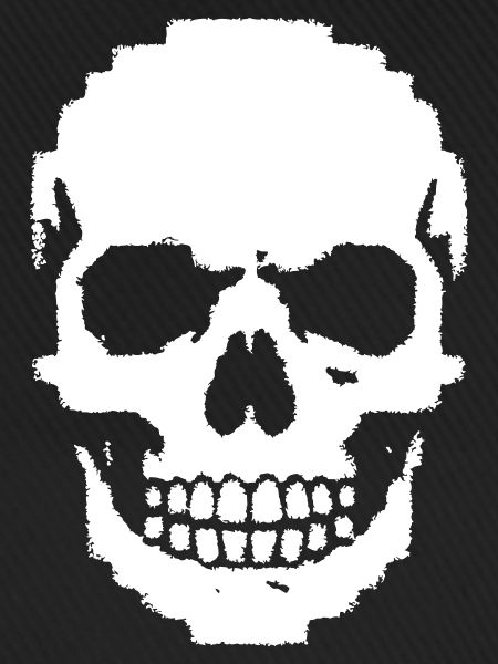 Totenkopf Schädel Pixel Art